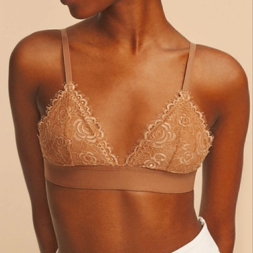 Pepper Everyday Lace Bralette Tuscan XXSMALL  NWT